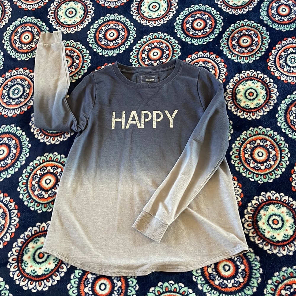 Ombré sweatshirt ~ Size S